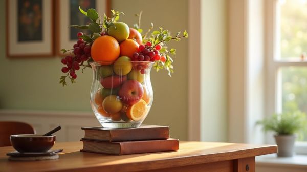 Corbeille de fruits frais de saison au bureau : ample choix pour une vie saine